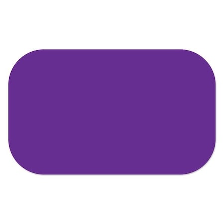 Ergomat 4inx12in DuraStripe Xtreme Round Strip Purple, 20PK DSX-STRIP-4x12R-P-KIT